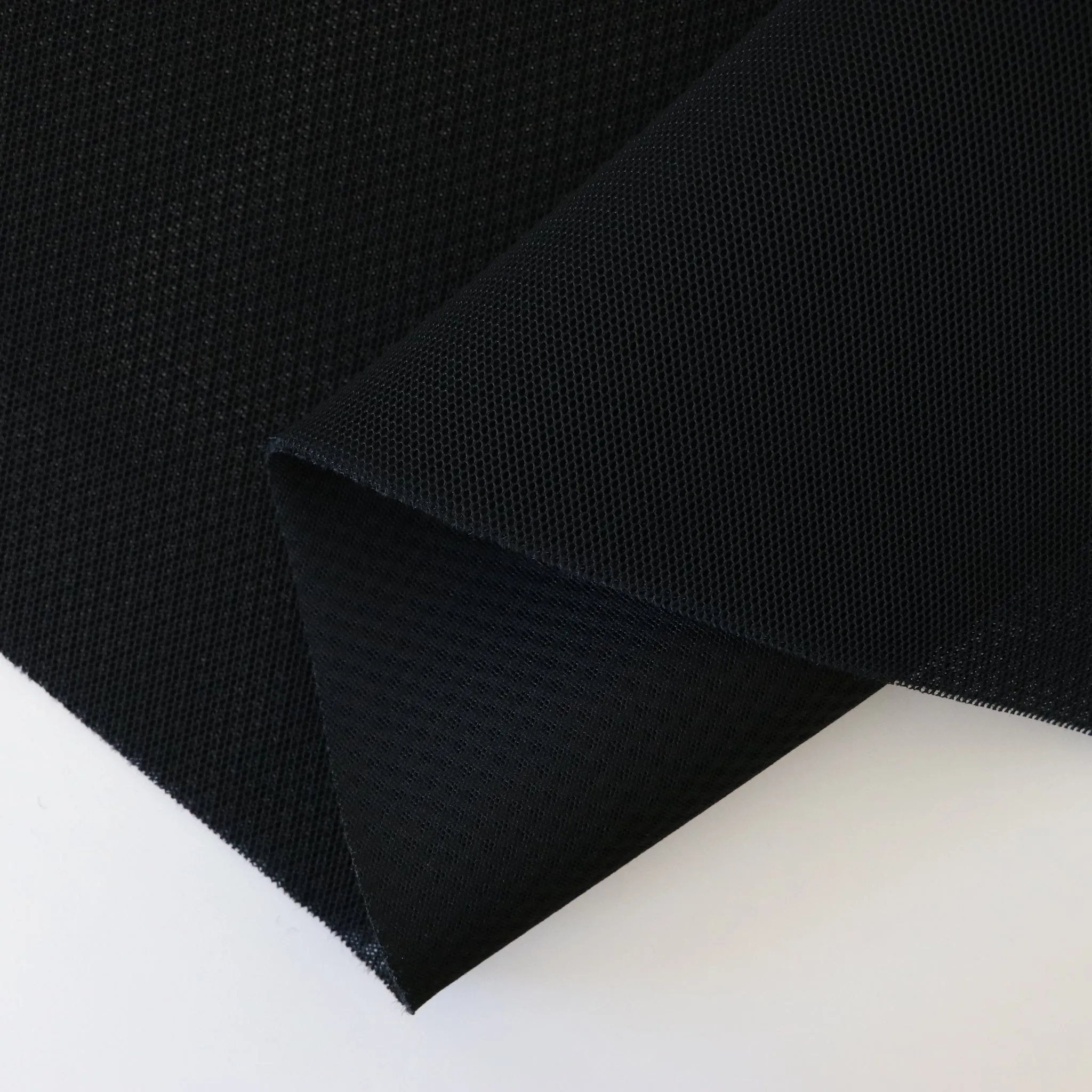 1 Yard Cut: Black Air Mesh