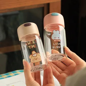 150/400ml KShoppu Mini Kawaii Glass Water Bottle