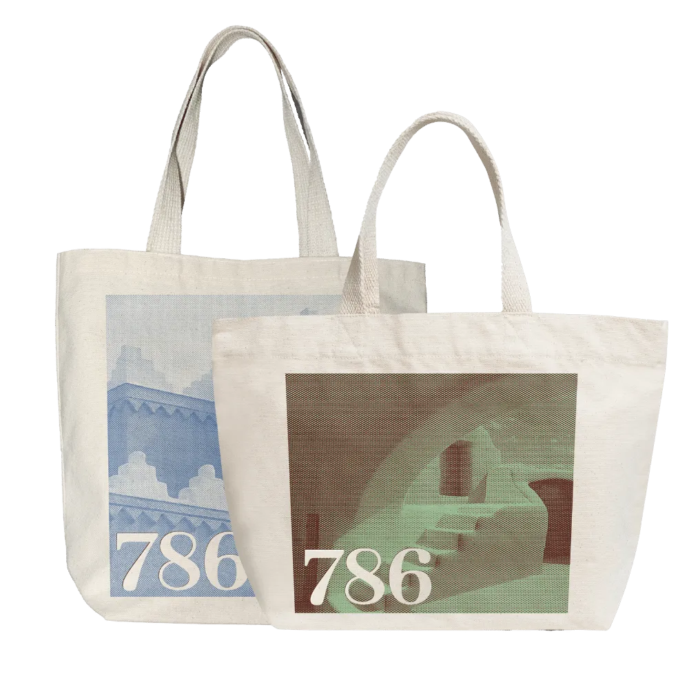 786 Canvas Tote Bag