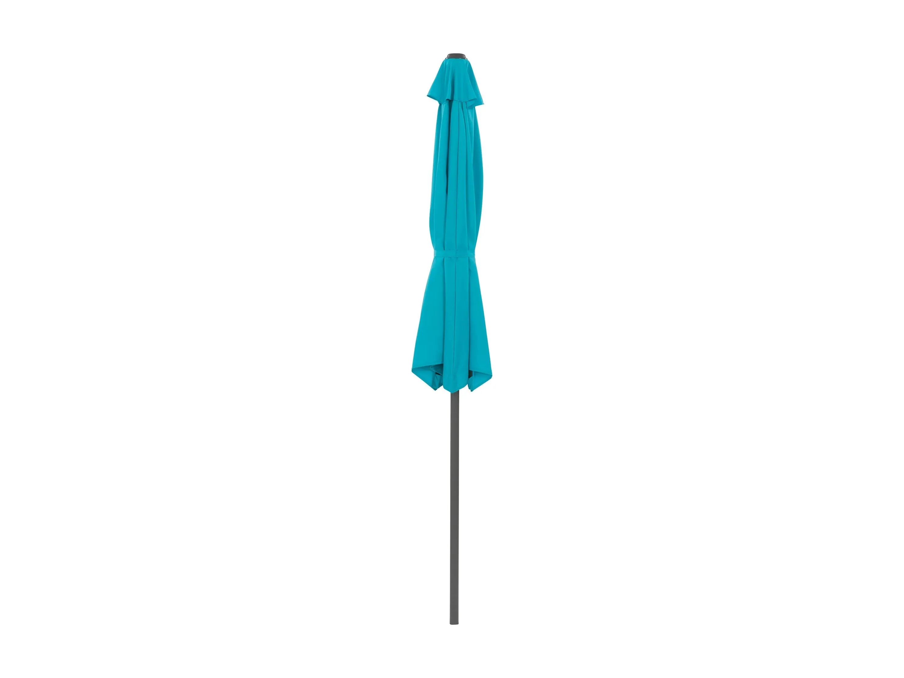 8.5ft Turquoise Half Umbrella