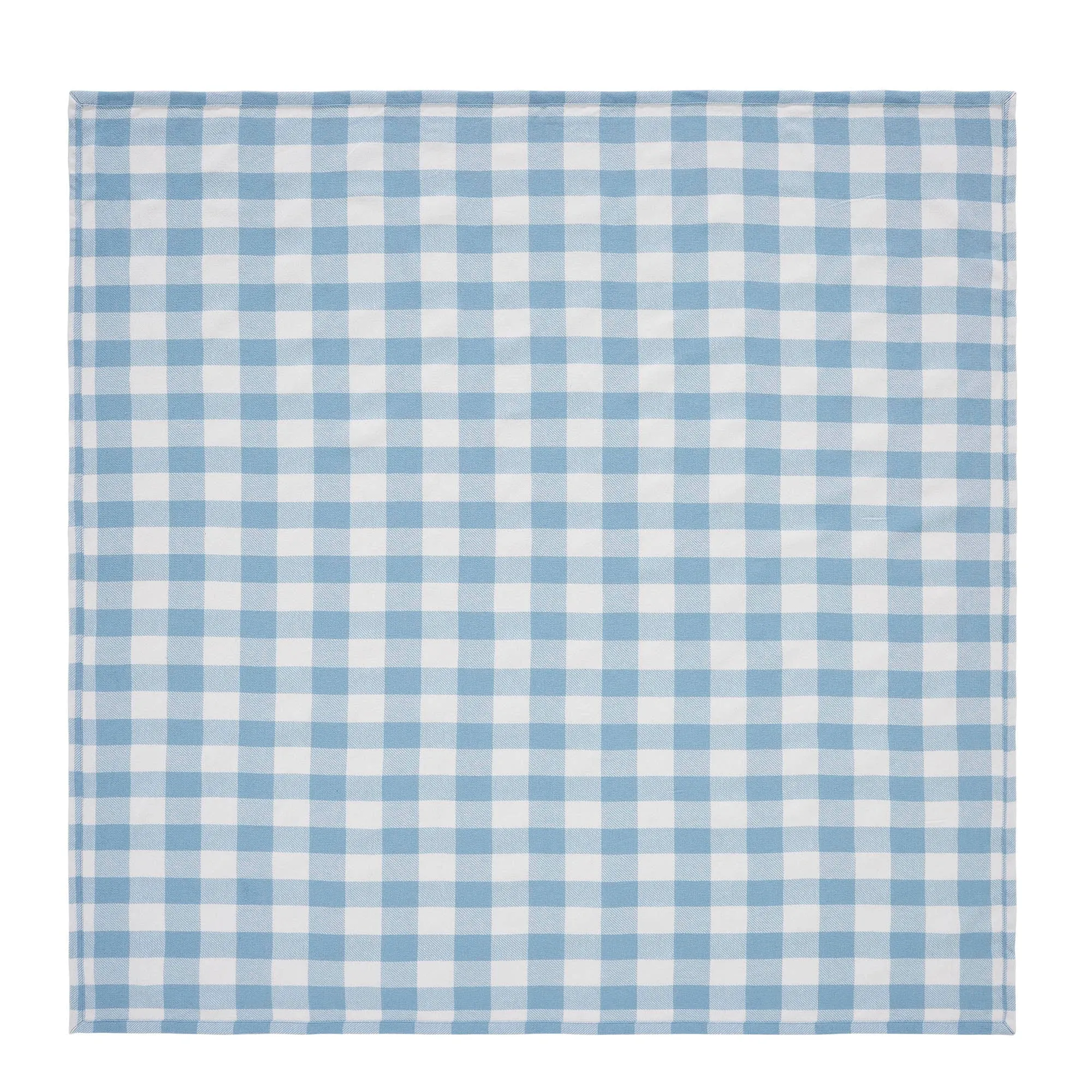 Annie Buffalo Check Blue Table Topper 40x40