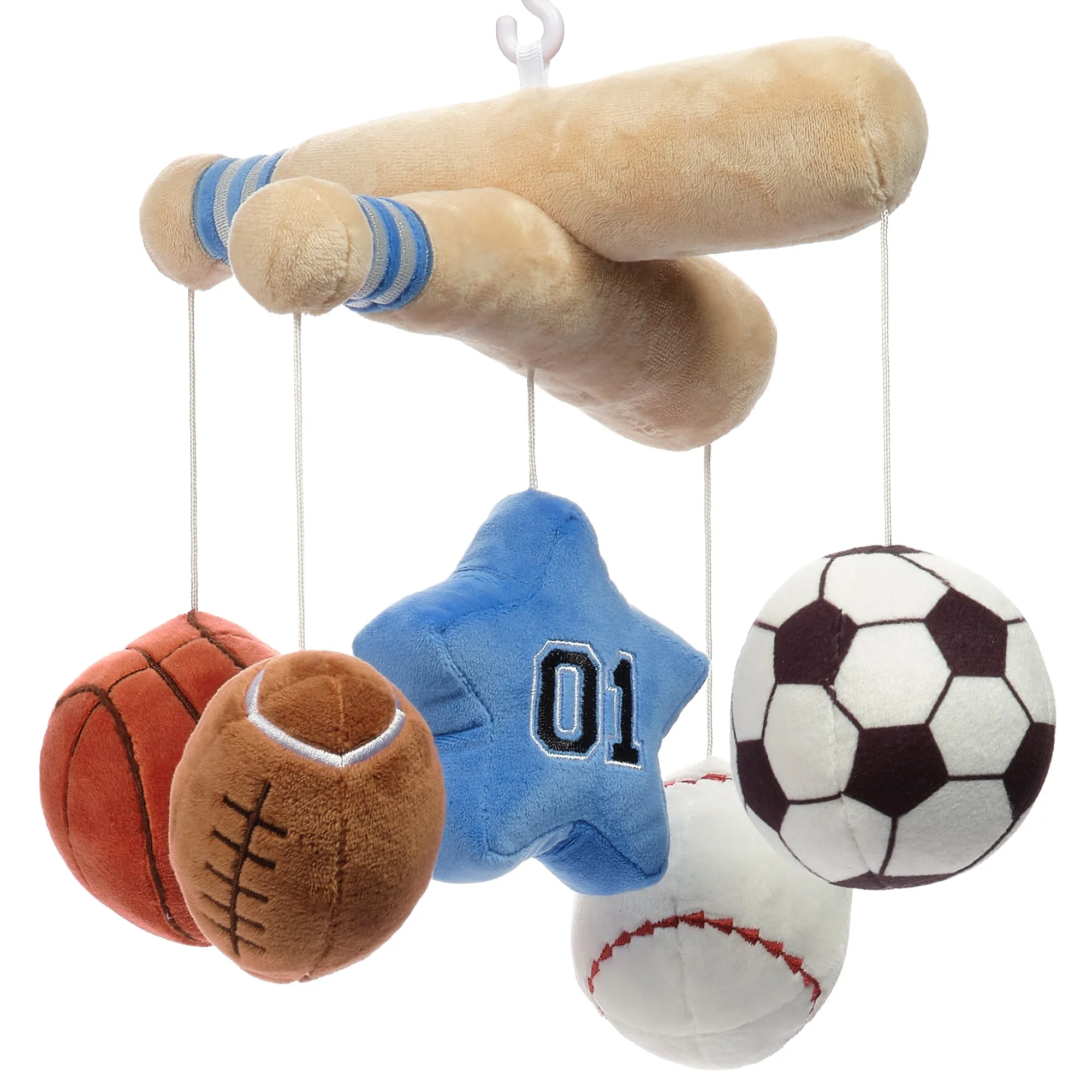 Baby Sports Musical Baby Crib Mobile