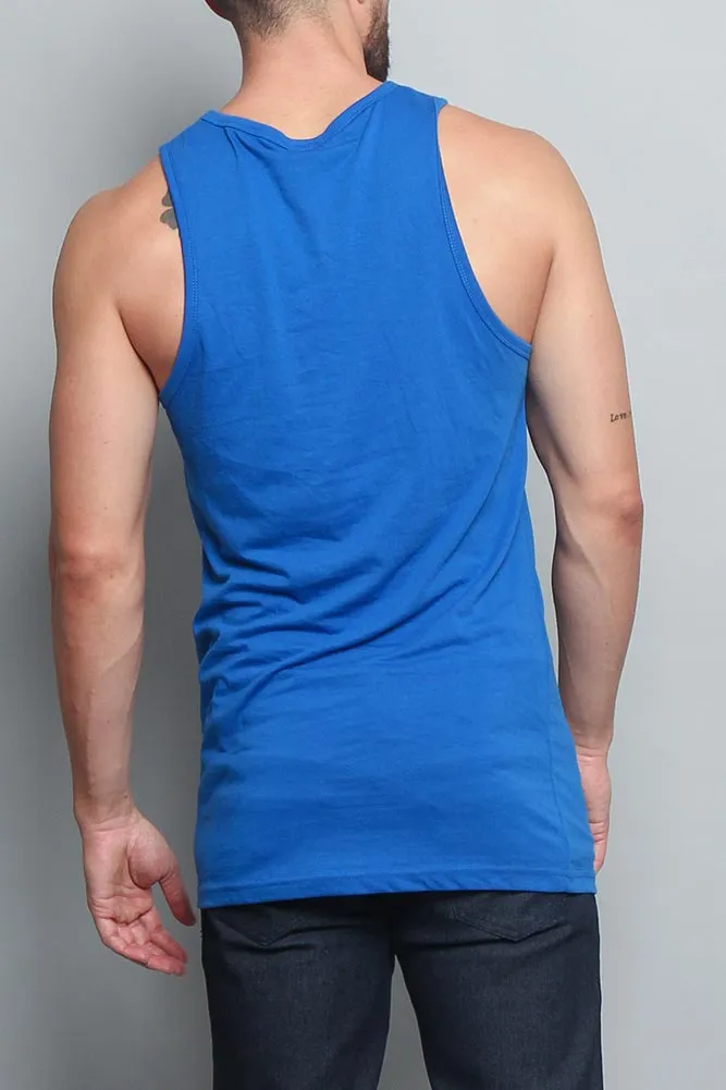 Basic Essential Straight Hem Long Length Tank Top (New Colorways)