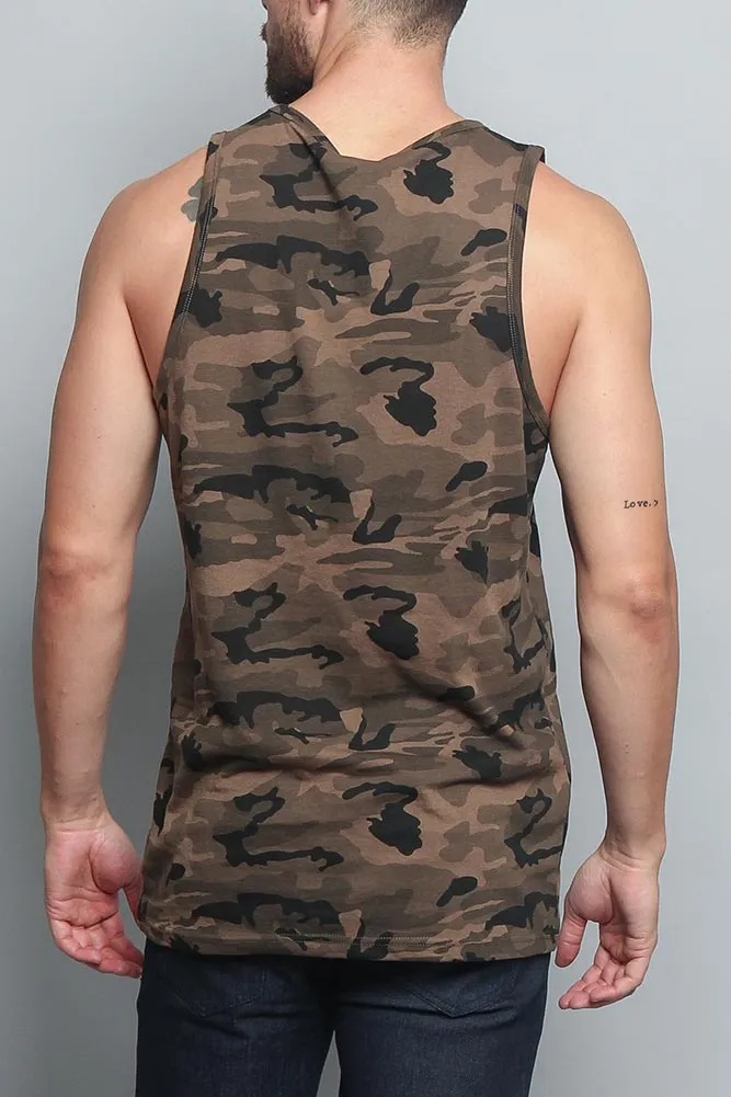 Basic Essential Straight Hem Long Length Tank Top (New Colorways)