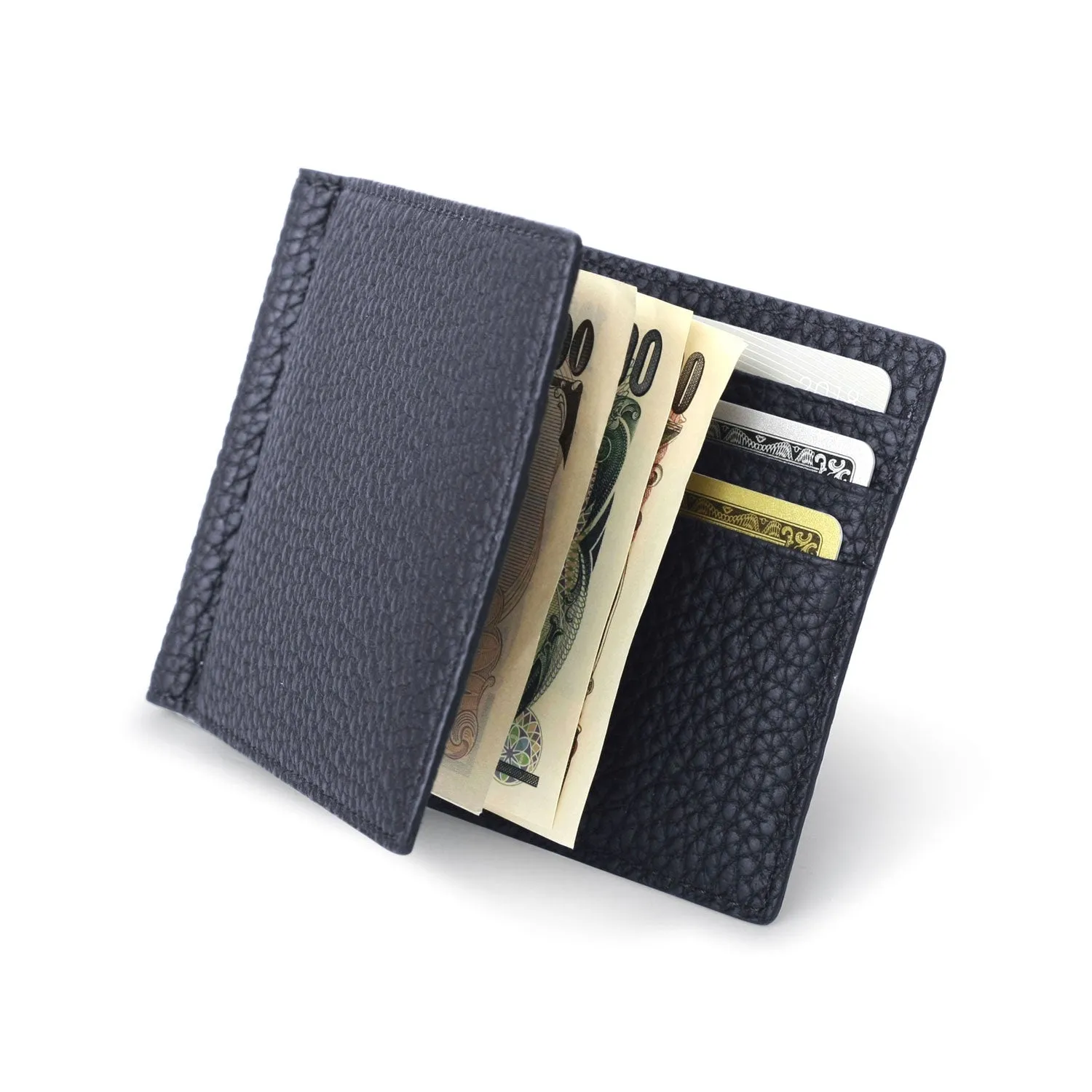 Bi-fold Bill Clip With Coin Pocket