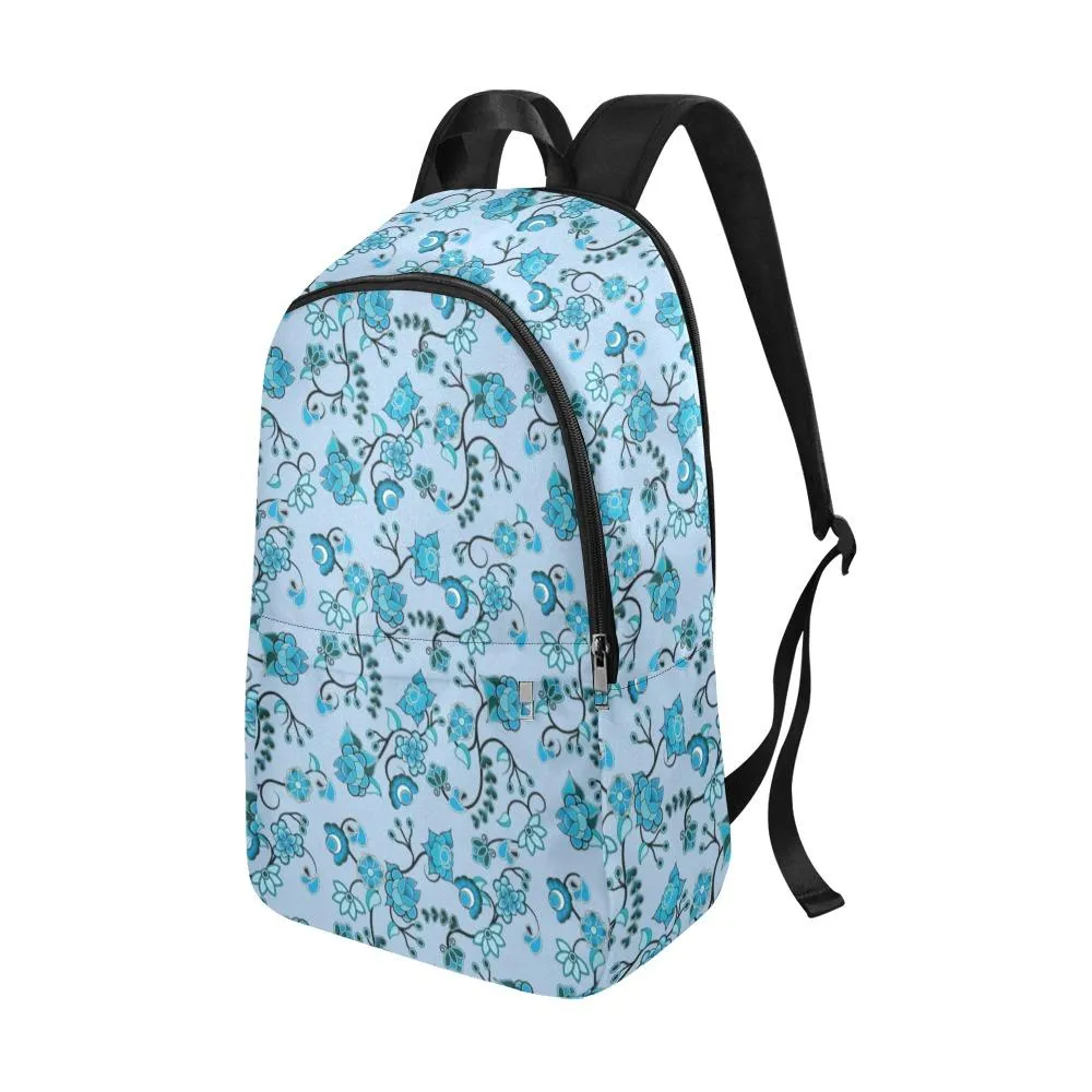 Blue Floral Amour Backpack for Adult