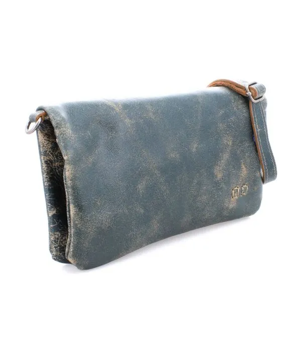 Cadence Dark Teal Lux Convertible Clutch