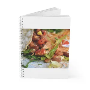 Chicken Burrito Spiral Notebook