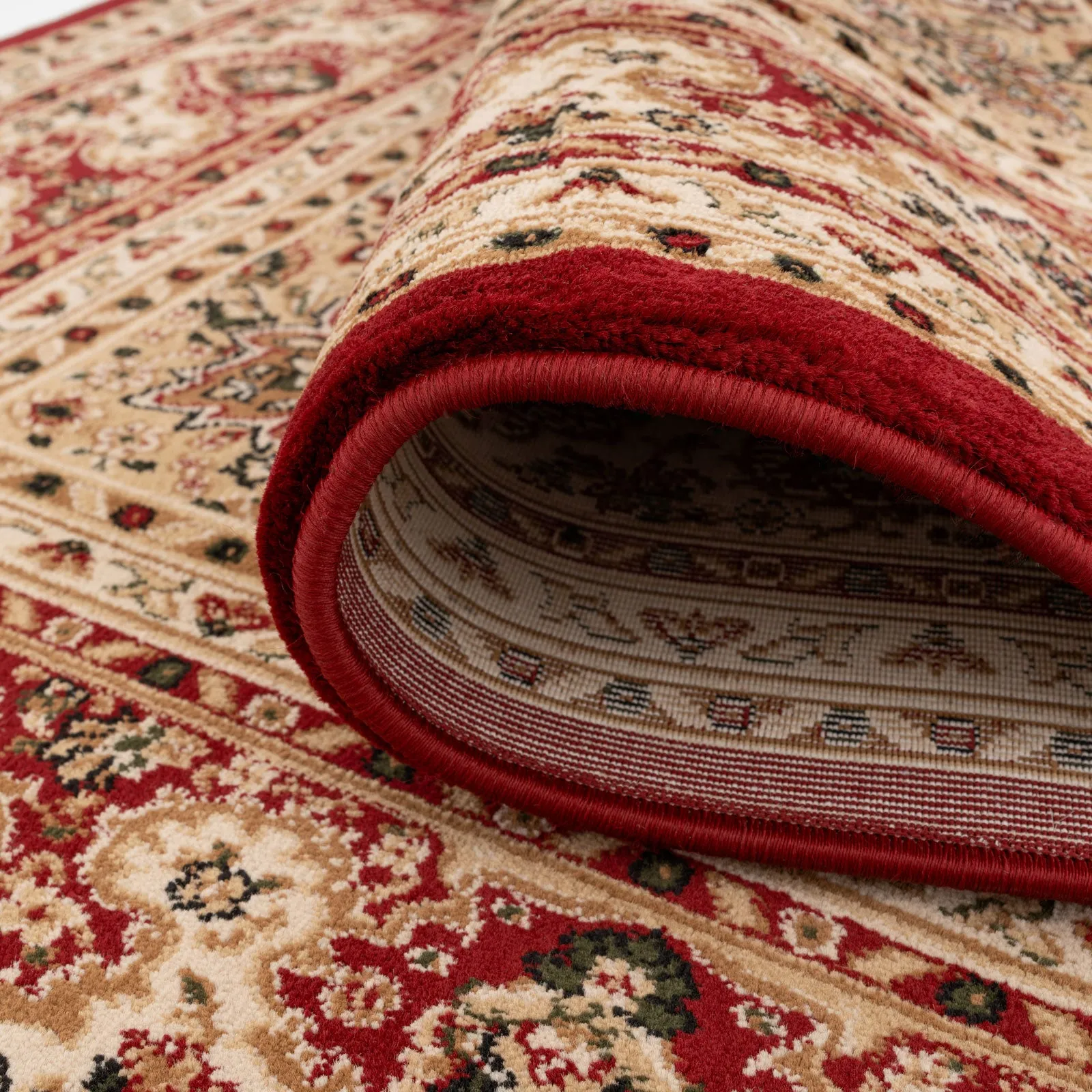 Classic Red Medallion Runner Rug - Sonam