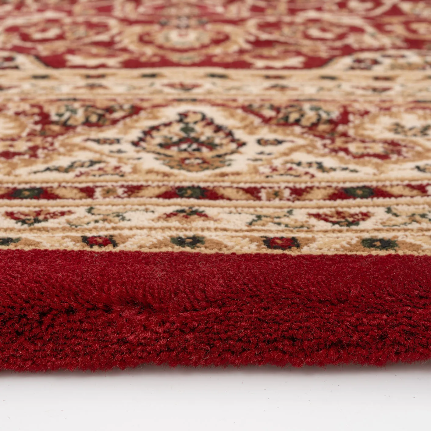 Classic Red Medallion Runner Rug - Sonam