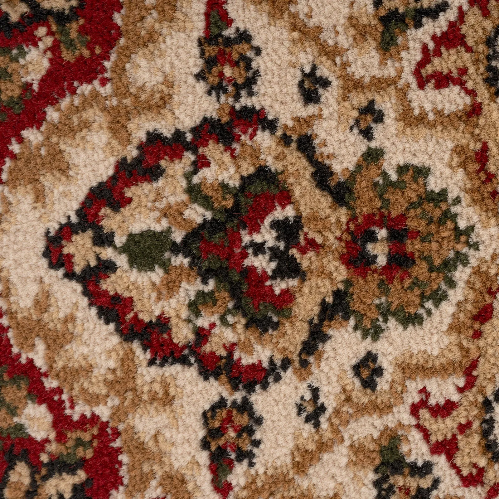 Classic Red Medallion Runner Rug - Sonam