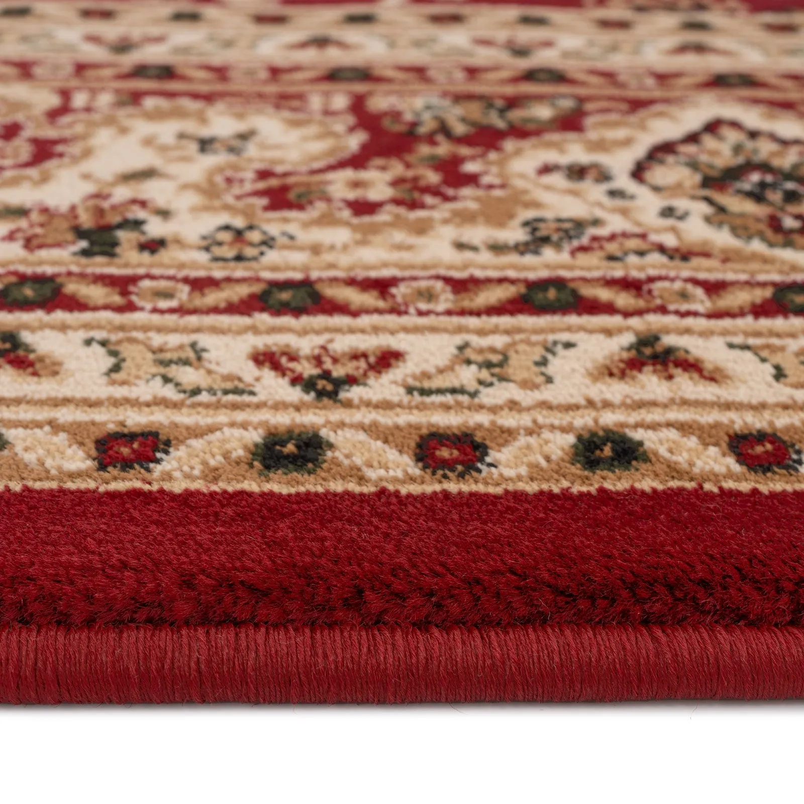 Classic Red Medallion Runner Rug - Sonam