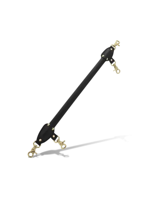 Coco de Mer Black Leather Spreader Bar