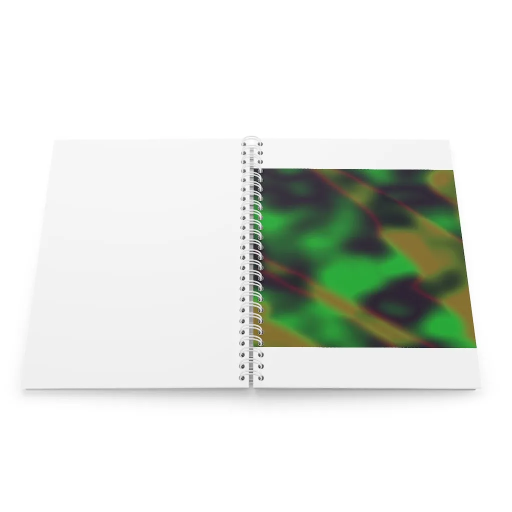 Colorful Painting Spiral Notebook