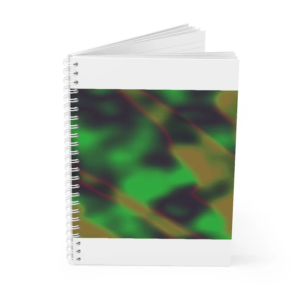 Colorful Painting Spiral Notebook