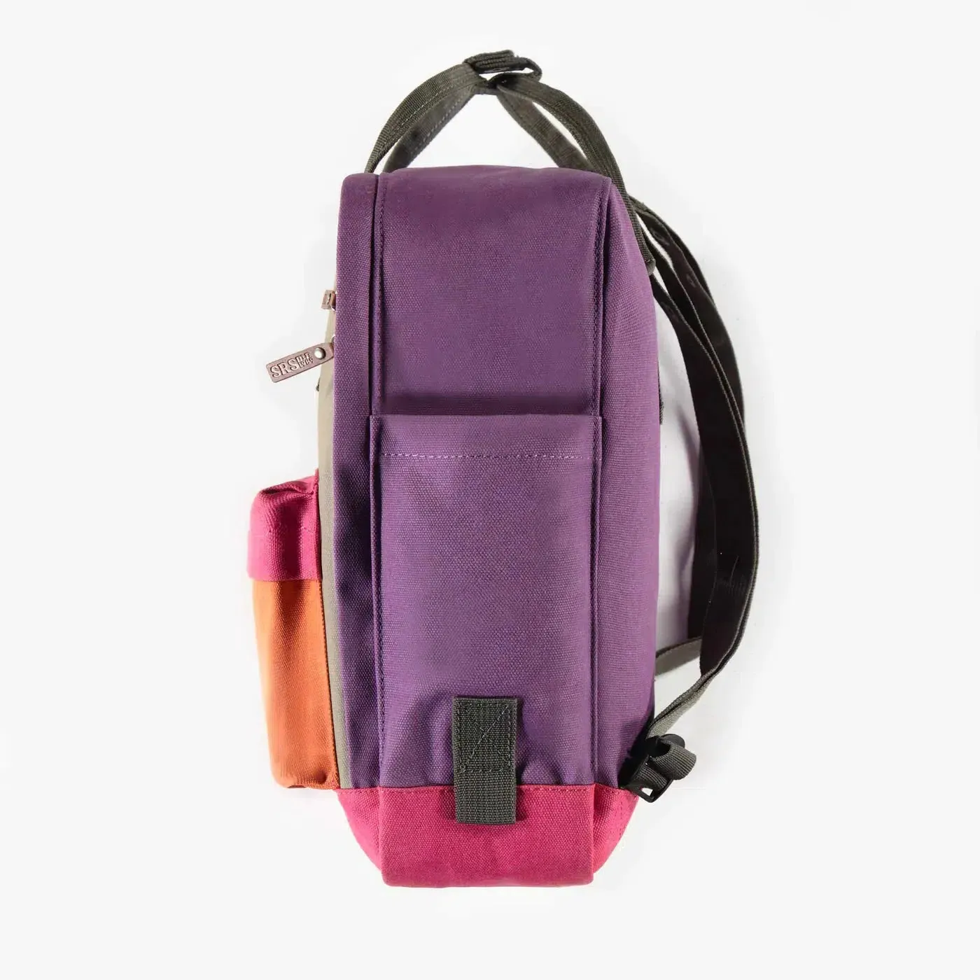 Colour Block School Backpack