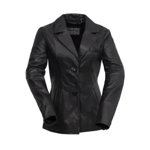 Dahlia Womens Fashion Leather Jacket