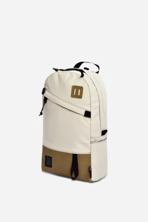 Daypack Leather Natural Canvas/Khaki Leather