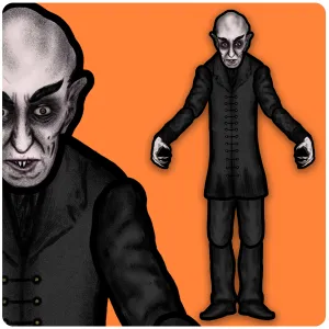 Deluxe Jointed Nosferatu Count Orlock Cutout Decoration