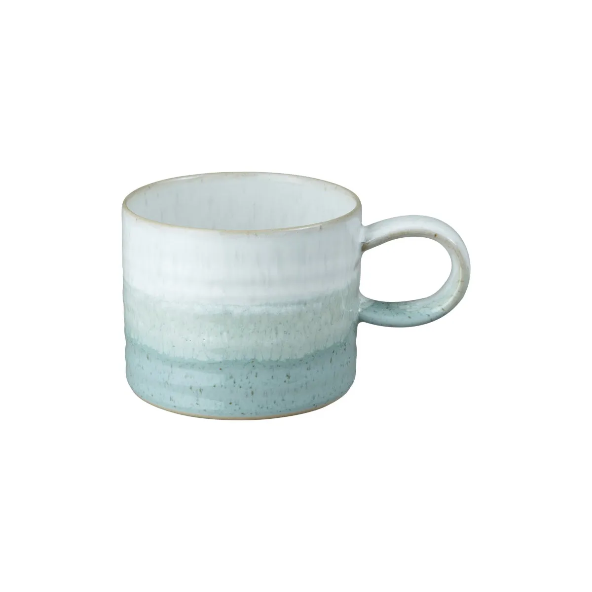 Denby Kiln Ridged Mug Green Small 295ml