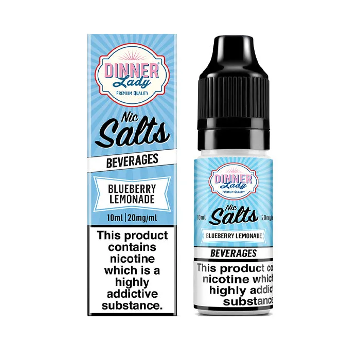 Dinner Lady Blueberry Lemonade 10ml Nic Salt E-Liquid