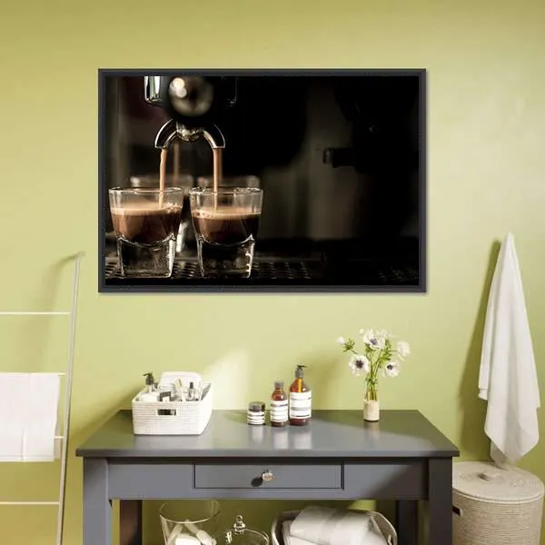 Espresso Coffee Canvas Wall Art