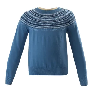 Fairisle Sweater, Blue