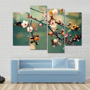 Flowering Japanese Cherry Canvas Wall Art