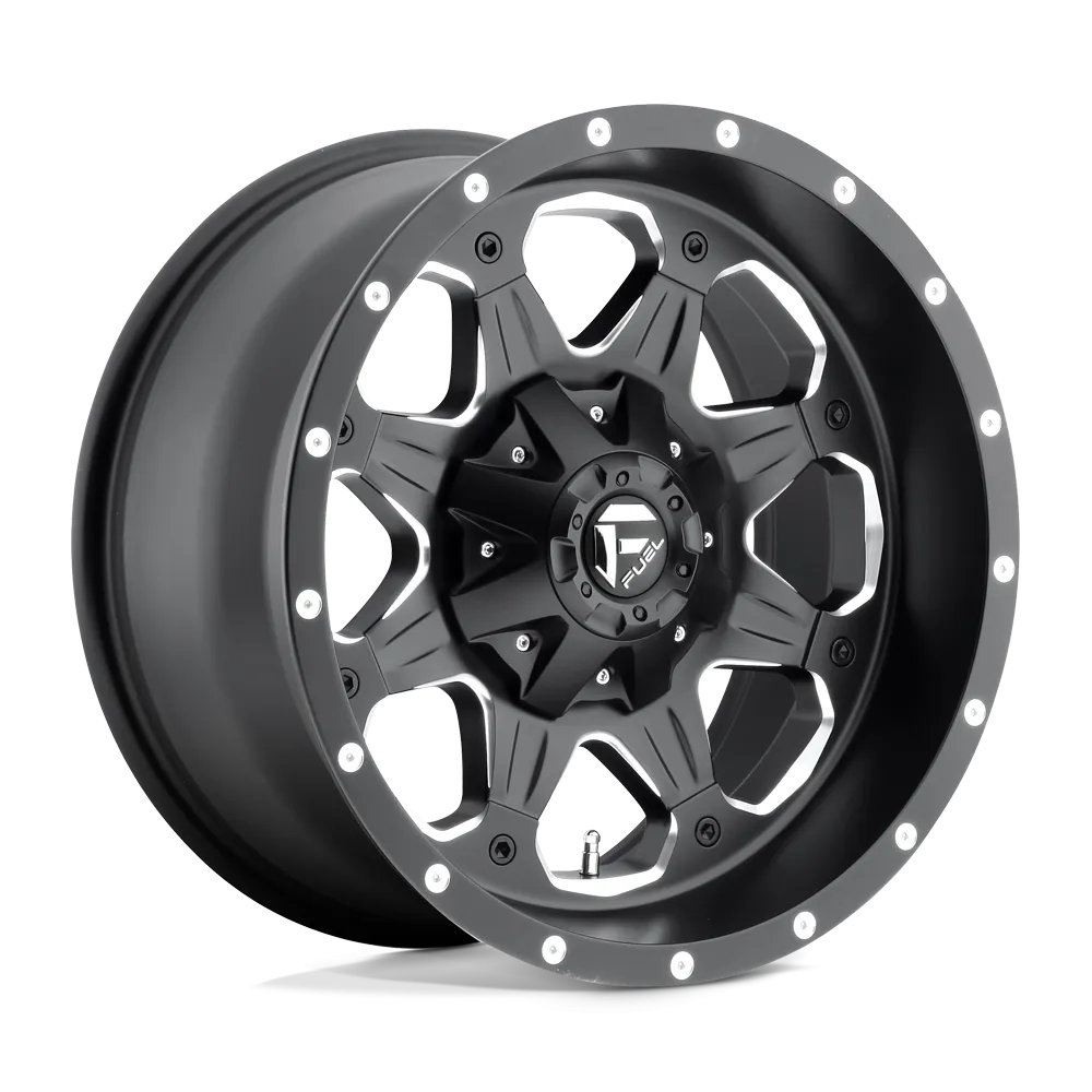 Fuel Boost Wheels Matte Black Milled D534 | 2022-2025 Toyota Tundra (Multiple Size Options)