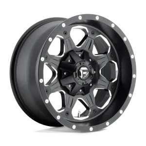 Fuel Boost Wheels Matte Black Milled D534 | 2022-2025 Toyota Tundra (Multiple Size Options)