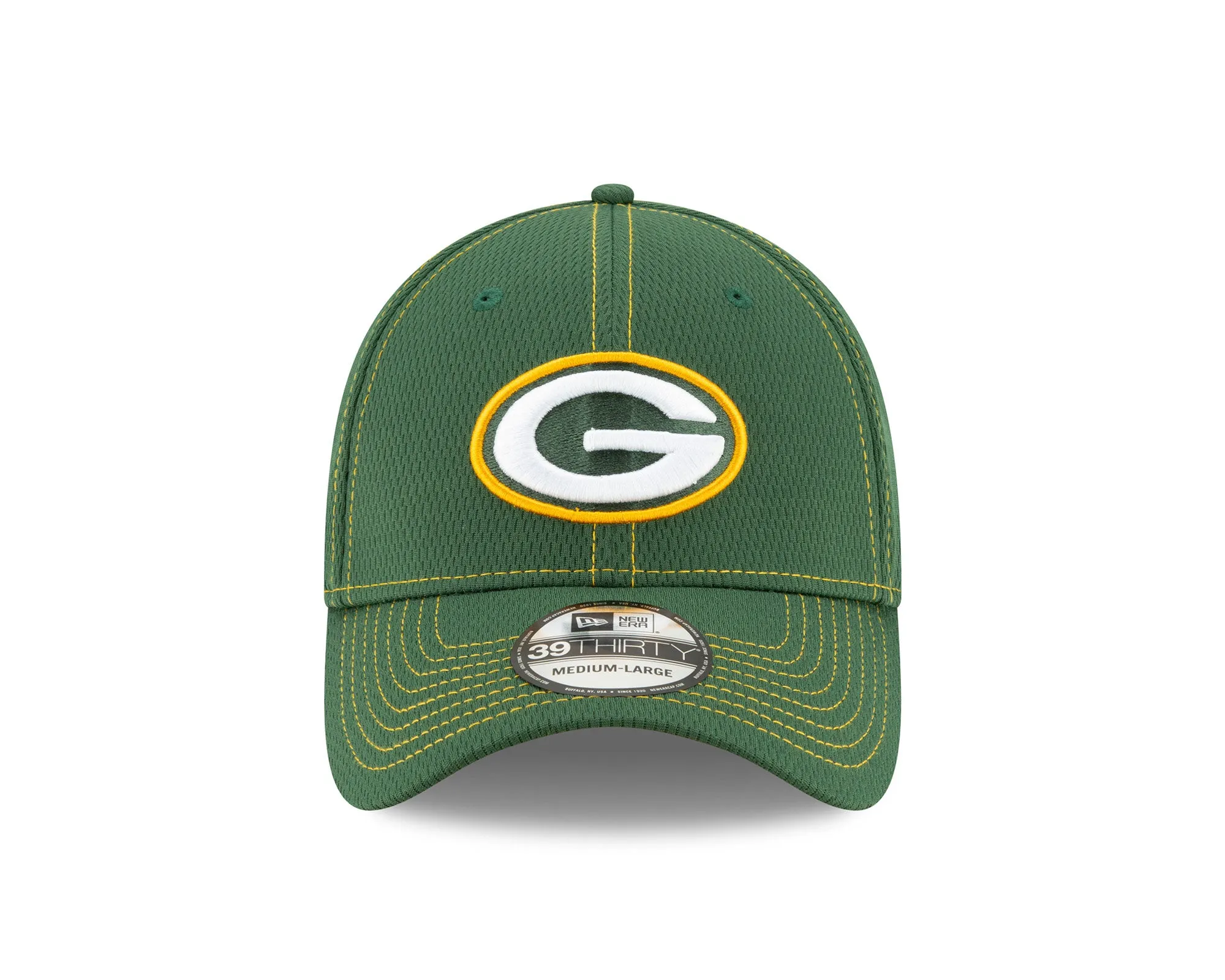 Green Bay Packers Sideline Road 39THIRTY Stretch Fit Cap