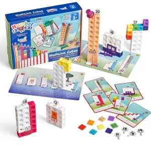 hand2mind - Numberblocks MathLink Cubes 11-20 Activity Set