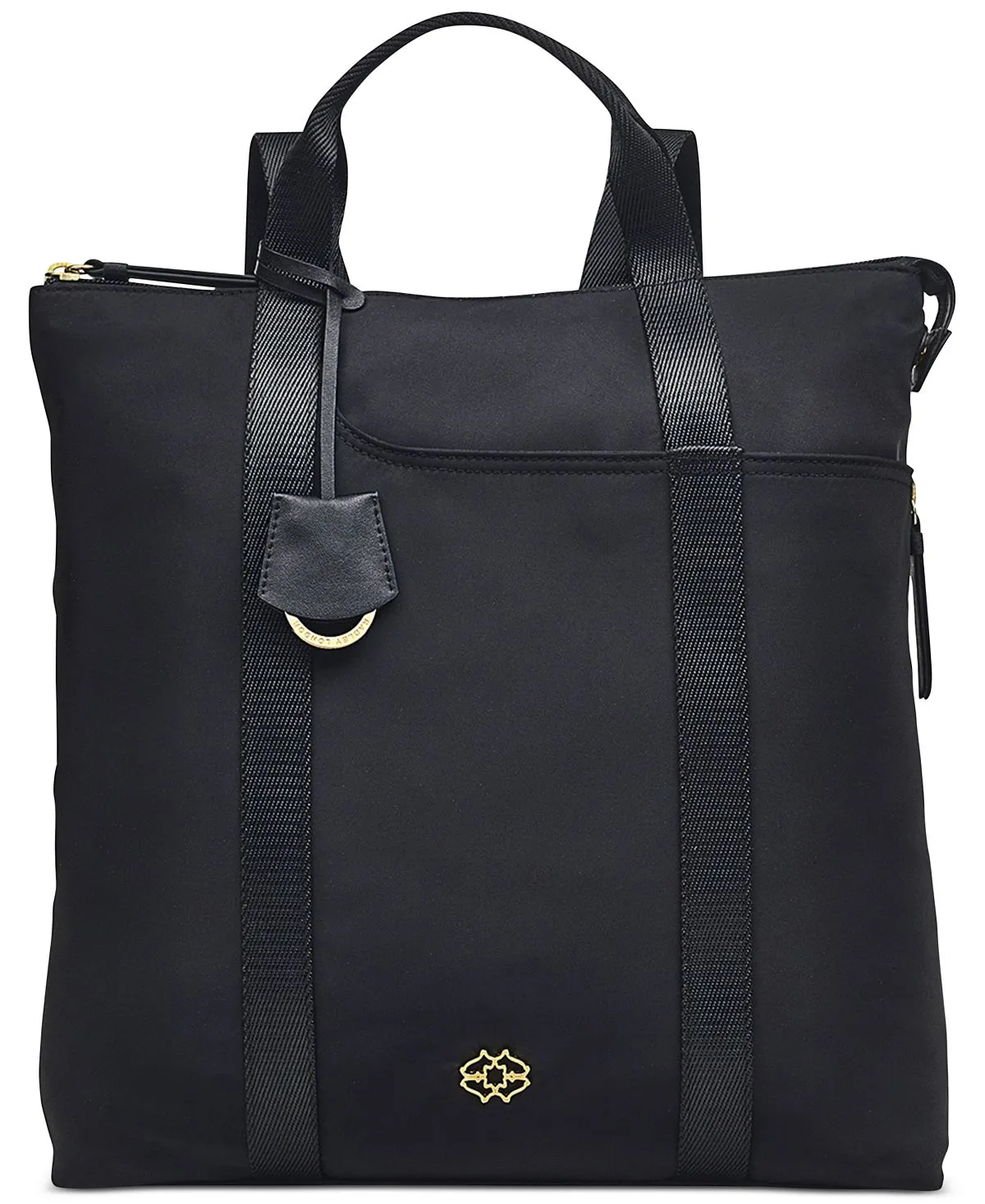 Heirloom Radley London Medium Logo Zip Backpack, Black