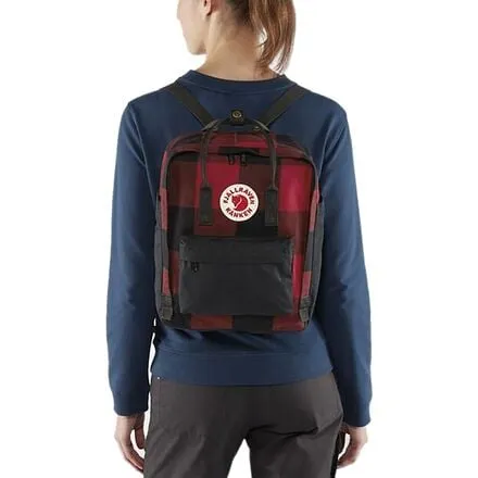 Kanken Re-Wool 16L Fjallraven Backpack, Red/Black