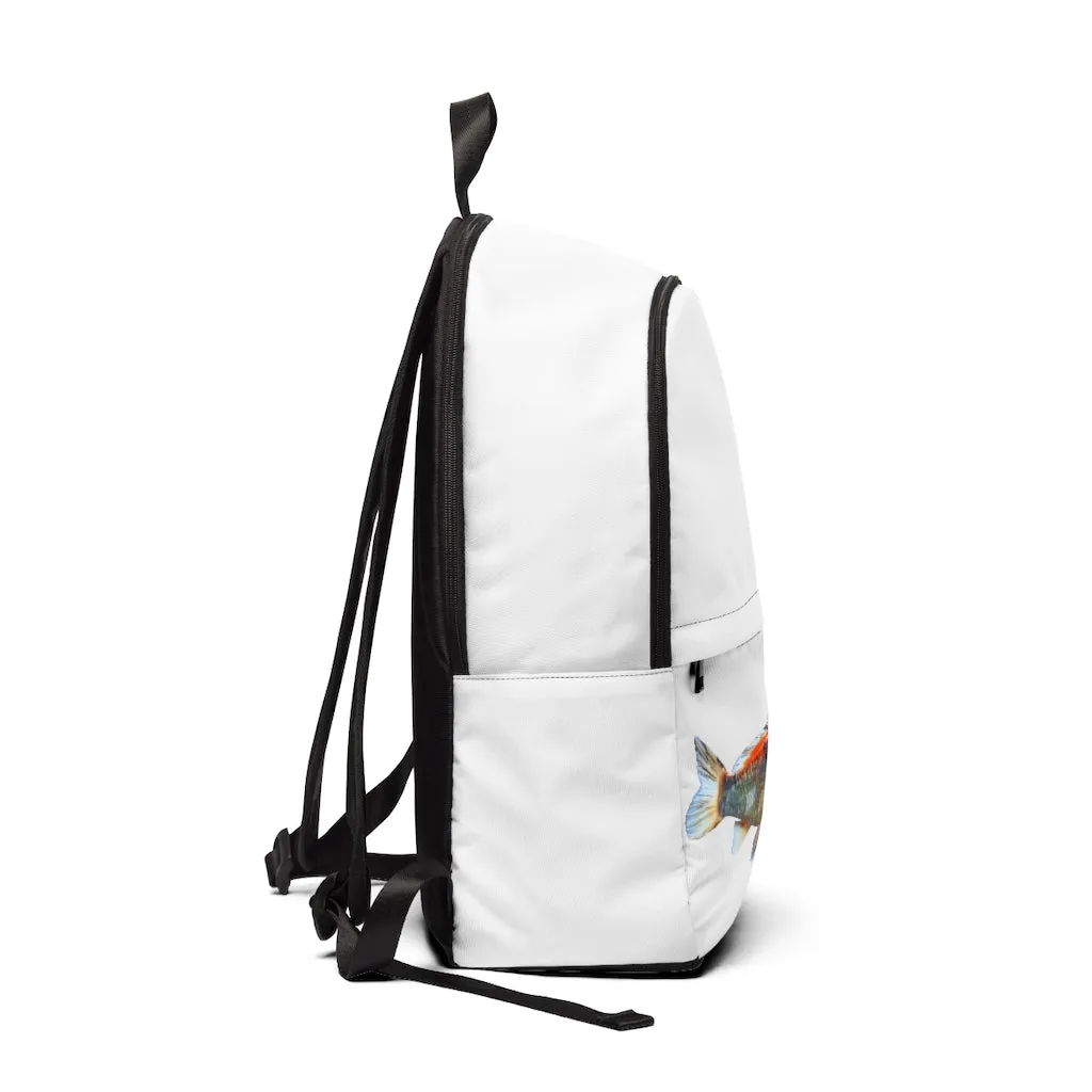 Koi Fish Unisex Fabric Backpack