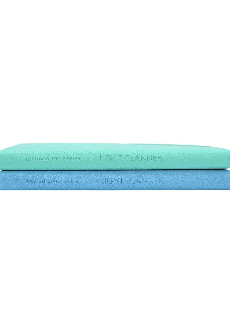 Landmark 2024 Planner "Light Ardium Diary Series"  Print with Garter