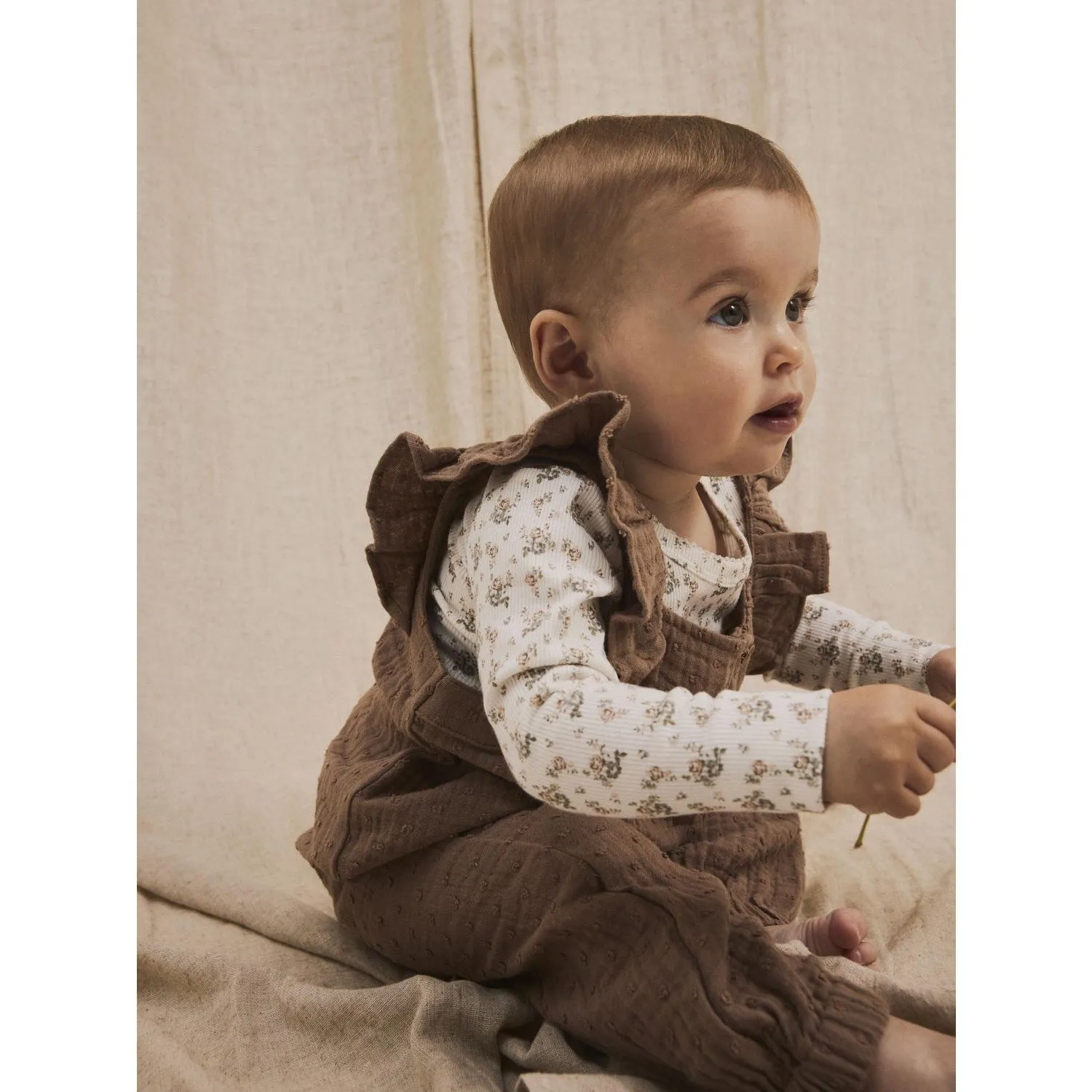 Lil'Atelier Woodsmoke Lamia Loose Overall