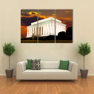 Lincoln Memorial Canvas Wall Art