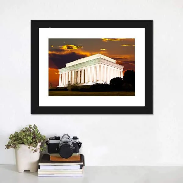 Lincoln Memorial Canvas Wall Art