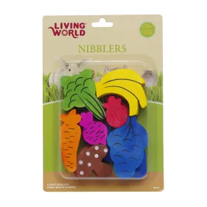 Living World Fruit & Veggie Mix Chew Toy 14pk