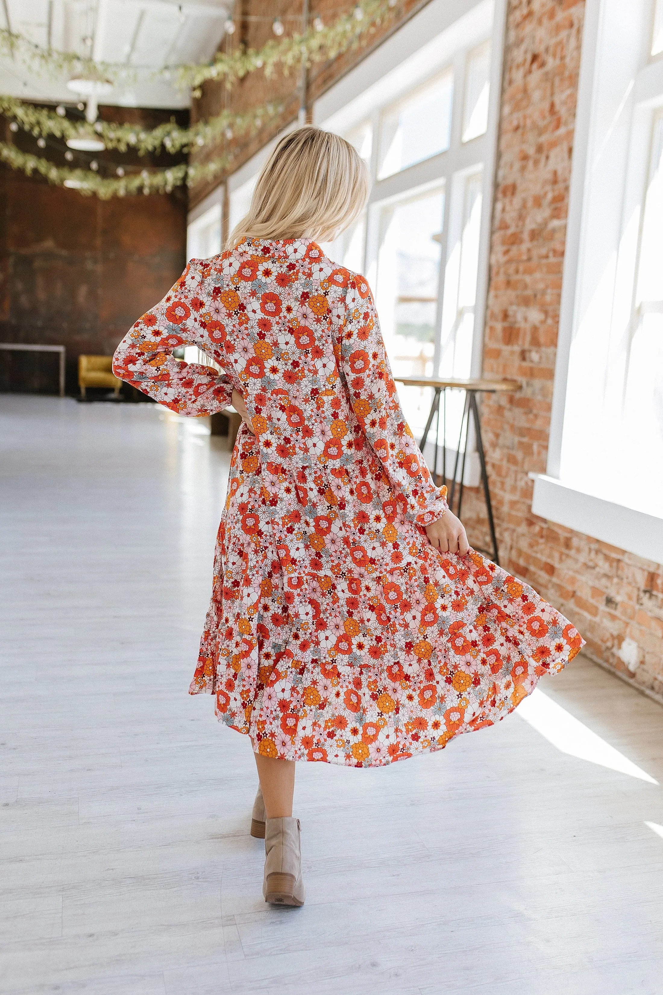 Londyn Floral Boho Dress | S-XL