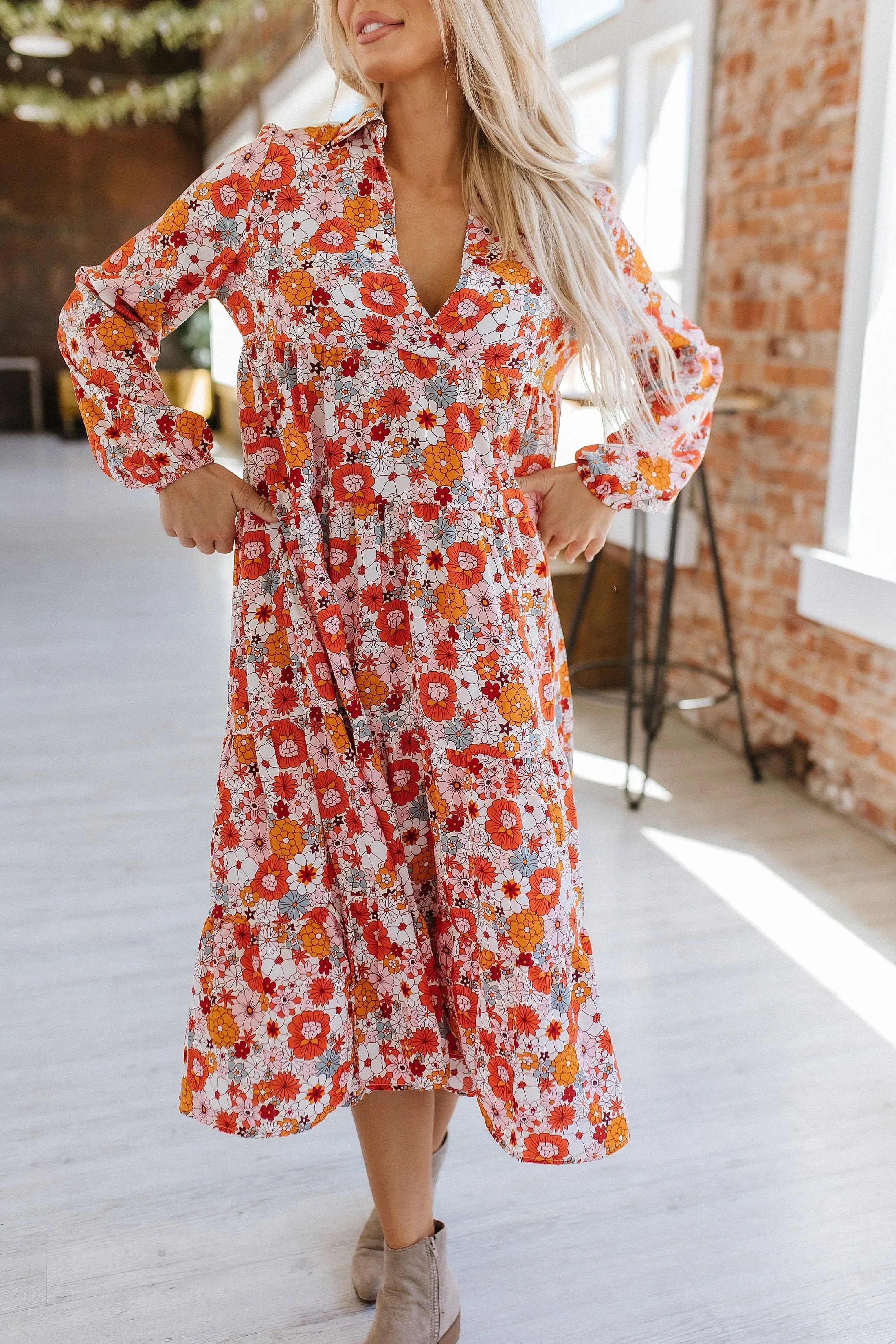 Londyn Floral Boho Dress | S-XL