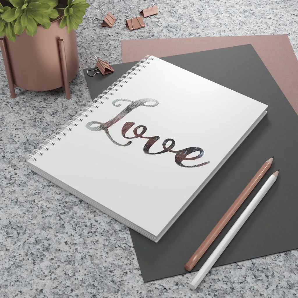 Love Spiral Notebook