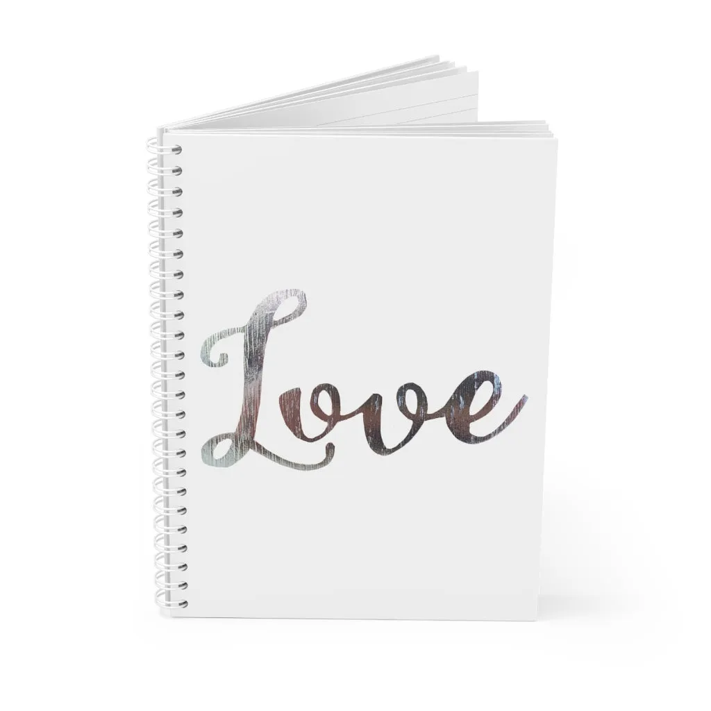 Love Spiral Notebook