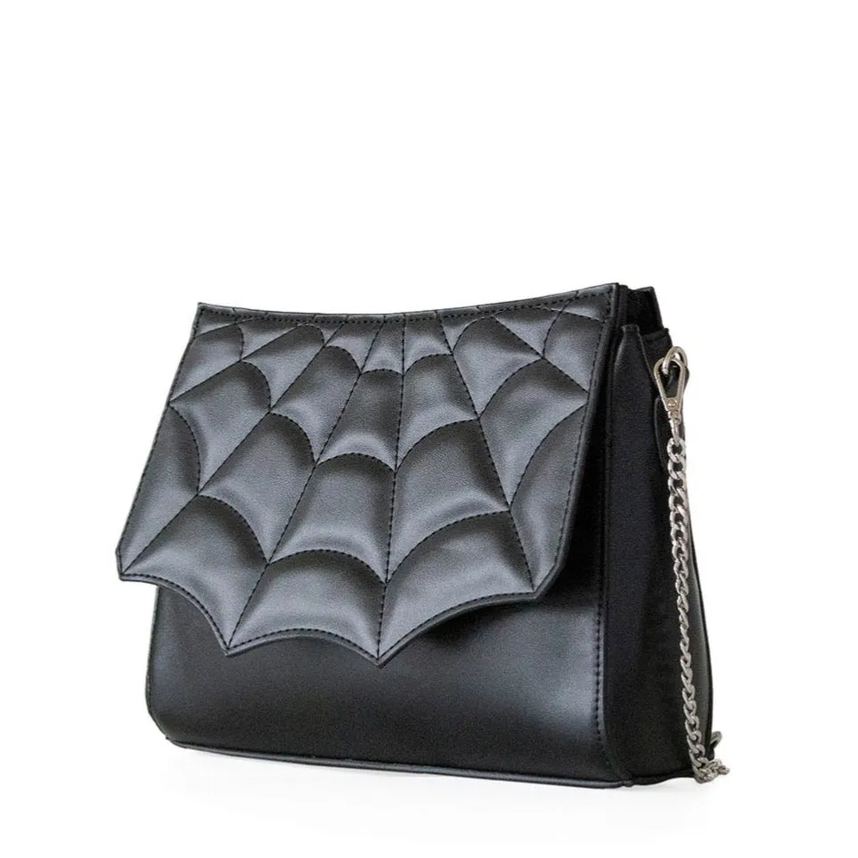 Mabris Spiderweb Purse by Banned Apparel