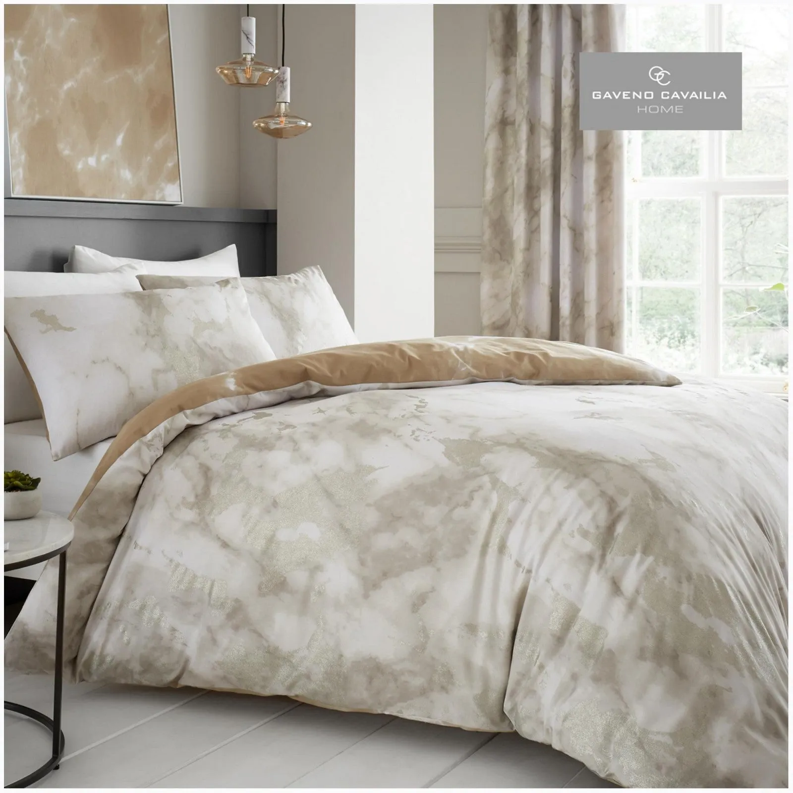 Marble Duvet Set