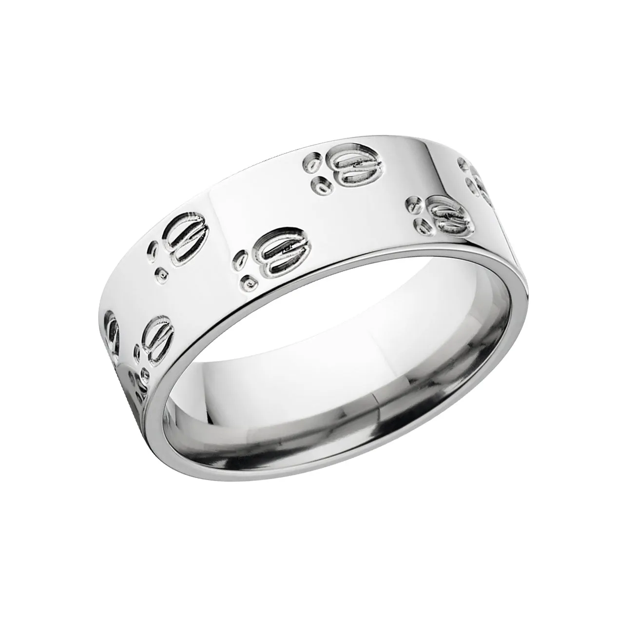 Men's Elk Track Rings, Titanium Track Rings, Outdoor Ring