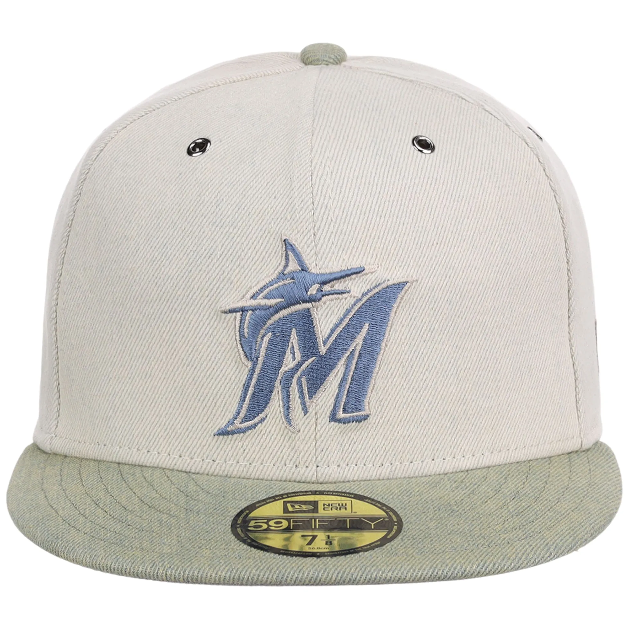 Miami Marlins MLB Denim 2-Tone 59FIFTY