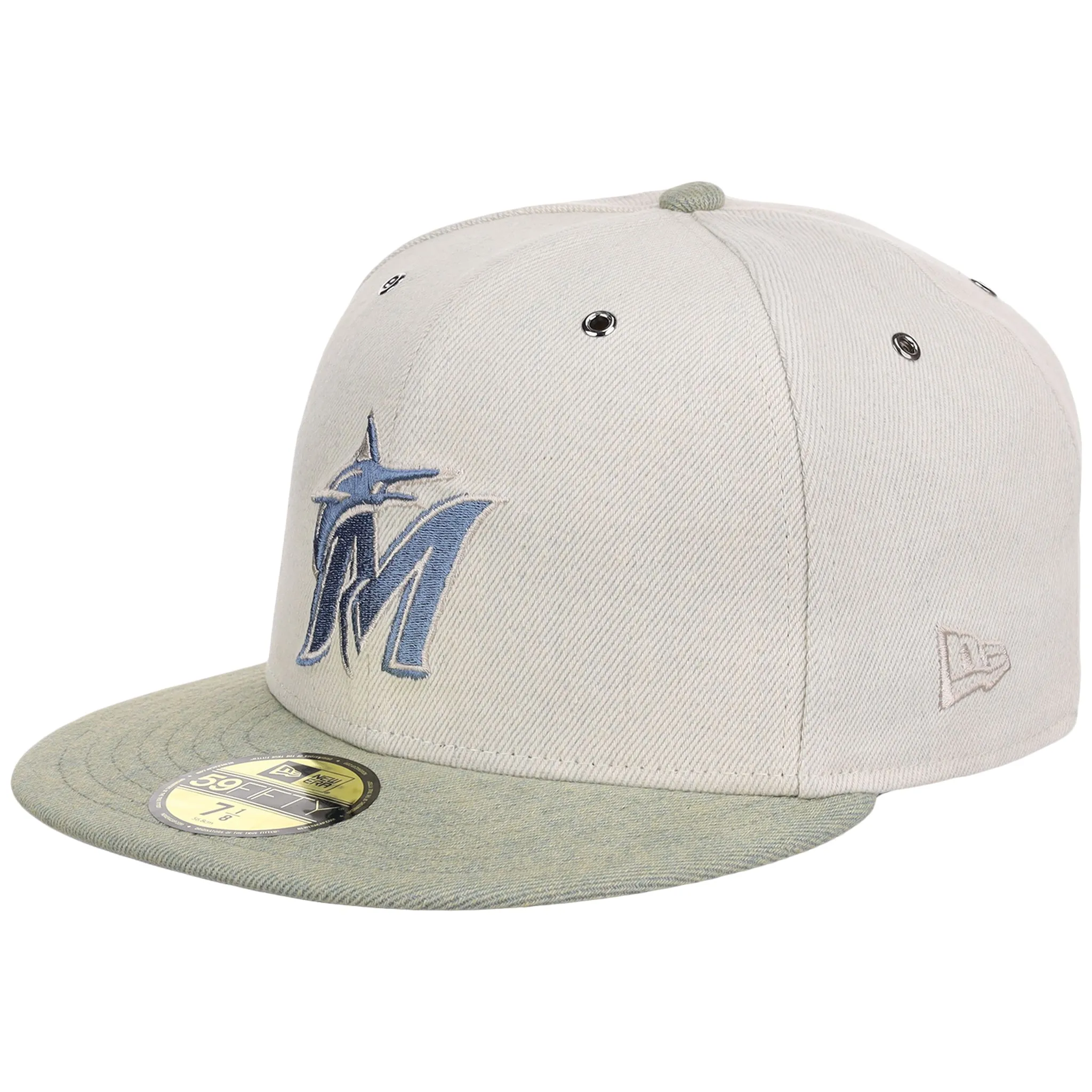 Miami Marlins MLB Denim 2-Tone 59FIFTY