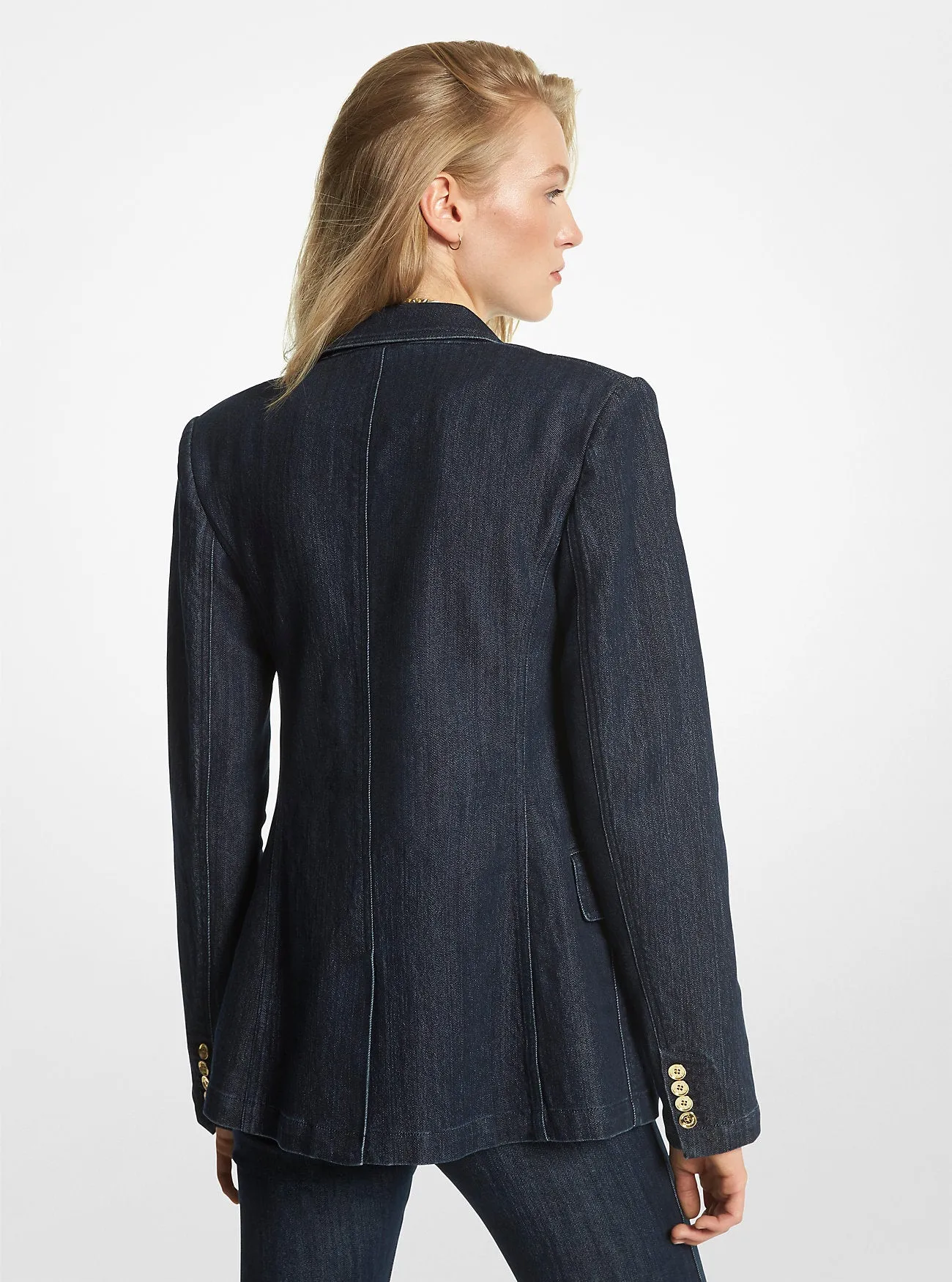 Michael Kors stretch denim jacket